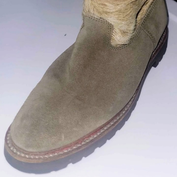 Penelope Chilvers Ponyhair Mid-Calf Jackson Moto Boots - Picture 4 of 9